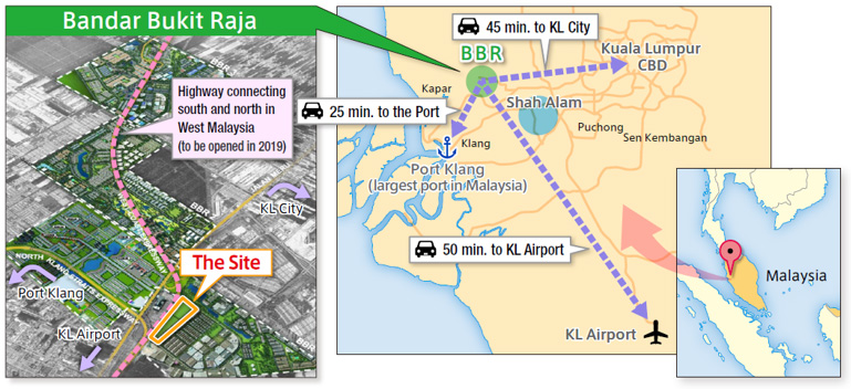 Planned Site of Project