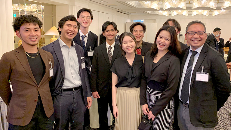 インドネシア奨学生の皆さん
